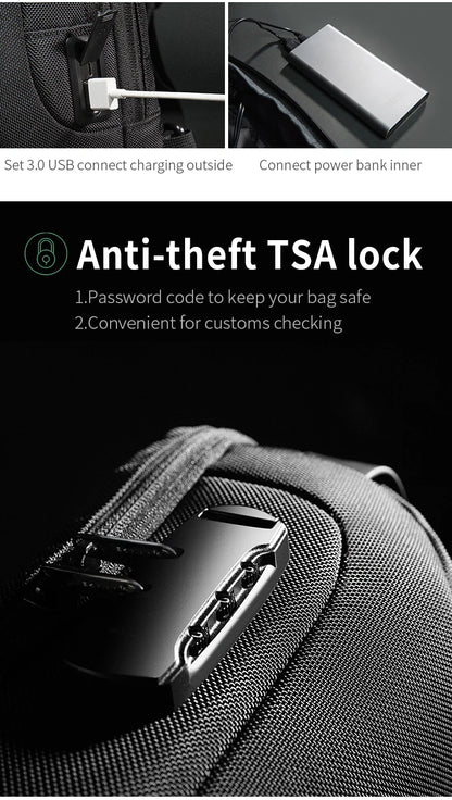 Anti-theft Crossbody Bag