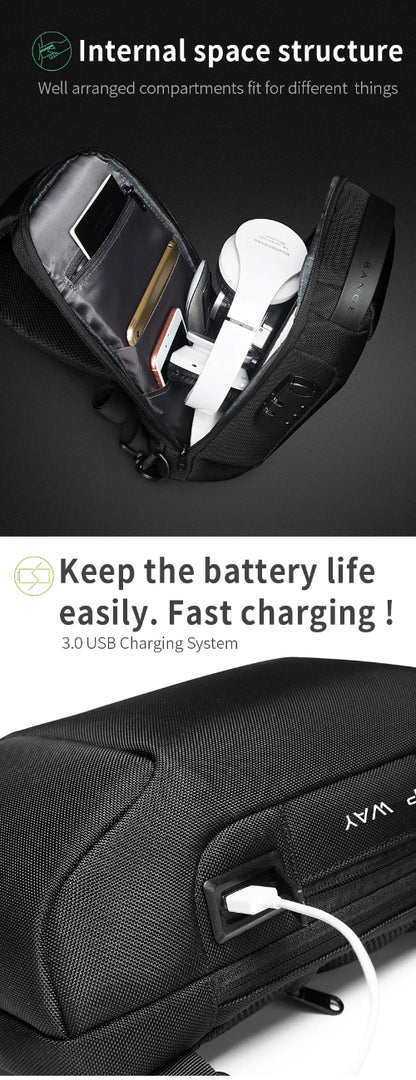 Anti-theft Crossbody Bag