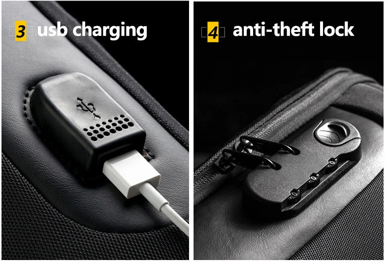 Anti-theft Crossbody Bag