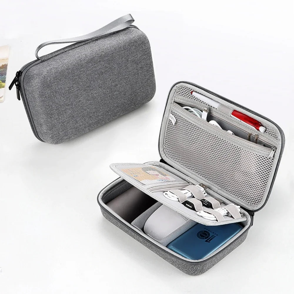 Large Capacity Electronics Travel Organizer